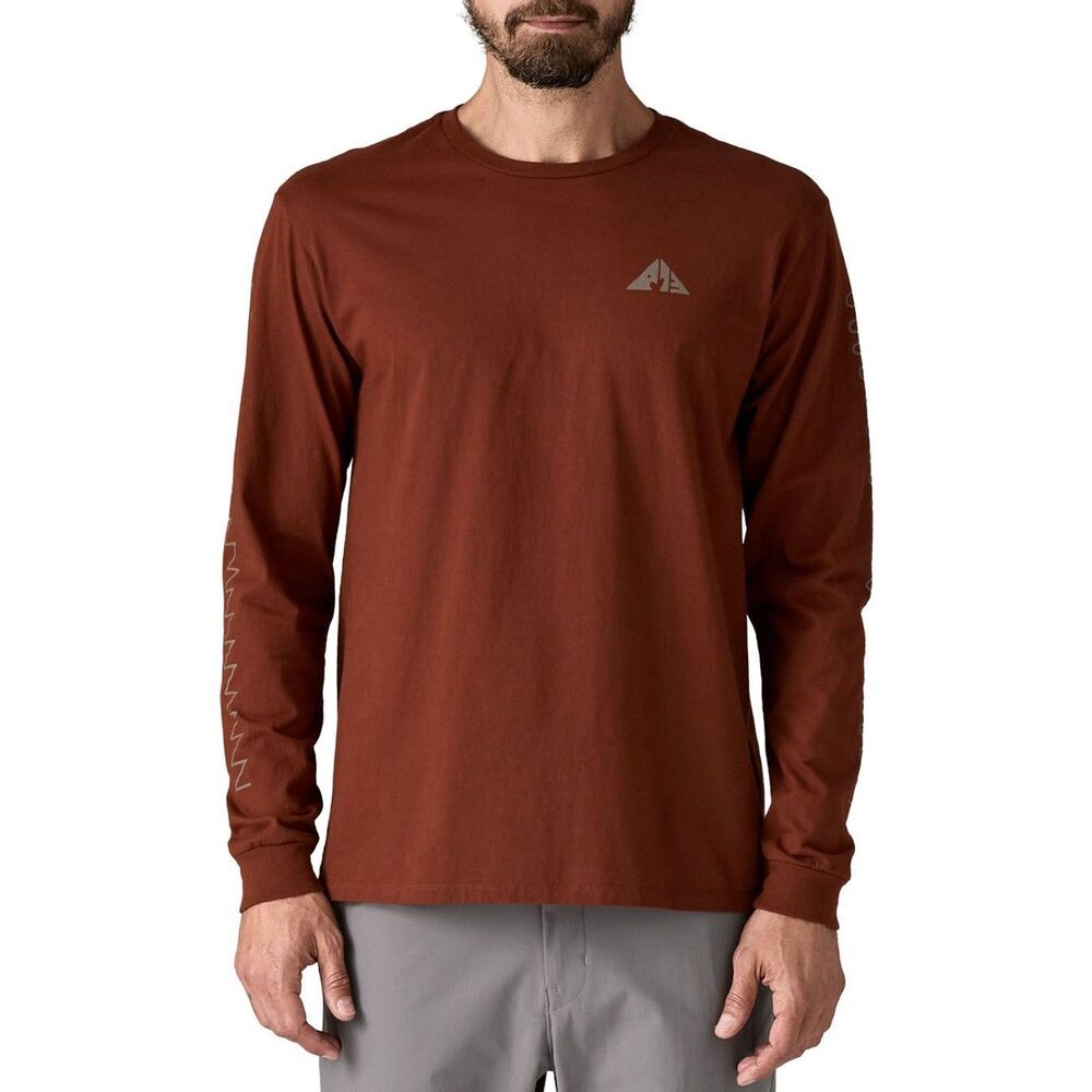 Patagonia Men's Driftways Long Sleeve T-Shirt - Color: Dried Vanilla